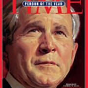 2004 Person Of The Year - George W. Bush Art Print