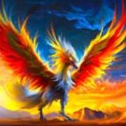 Phoenix The Beautiful Art Print