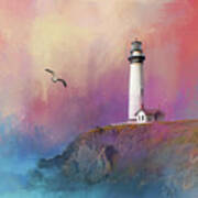 Pigeon Point Lighthouse Art Print