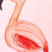 Pinky Tampa's Famous Flamingo Art Print