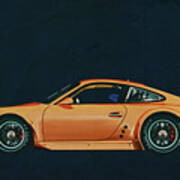 Porsche 911 Gt3 Version Art Print