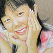 Portrait Of Asuka Art Print