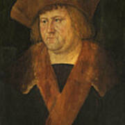 Portrait Of The Mayor Hans Leitgeb Art Print