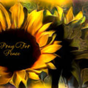 Pray For Peace Art Print