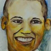 President Barack Obama Art Print