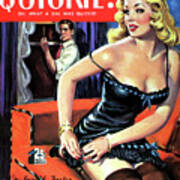 Pulp Fiction Novel Cover - Quickie - 1950 Art Print