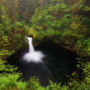 Punchbowl Falls Morning Softness Art Print