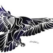Raven Flight Art Print