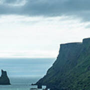 Reynisdrangar Rocks, Iceland Art Print