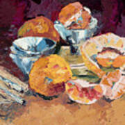 Grapefruit Rice Bowls, 2012 Art Print