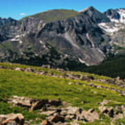 Rock Cut Overlook 2 From Trail Ridge Road, Rocky Mountain National Park, Colorado Art Print