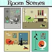 Room Scene Icon Art Print