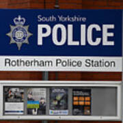 Rotherham Child Abuse Scandal Art Print