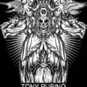 Rubino Brand Logo T-shirt T Shirt Tee Tees Crown Skull Art Print