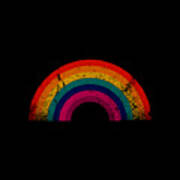 Rubino Gay Pride Lbgtq Rainbow Art Print