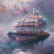 Sail The High Seas Art Print