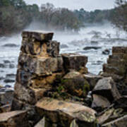 Saluda Factory Ruins-1 Art Print