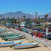 San Felipe Malecon Art Print