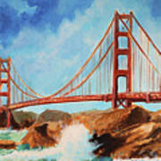 San Francisco Golden Gate Art Print