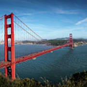 San Francisco's Iconic Golden Gate Bridge Art Print