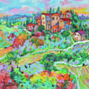 San Gimignano, Tuscany Art Print