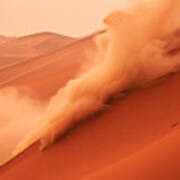 Sandstorm On The Red Planet Art Print