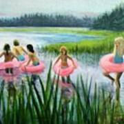 Scoby Pond Birthday Art Print