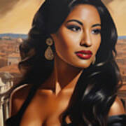 Selena Quintanilla #1 Art Print