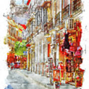 Seville, The Colorful Streets Of Spain - 21 Art Print