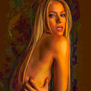 Shakira Art Print