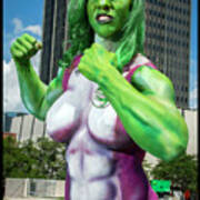 She-hulk #1 Art Print