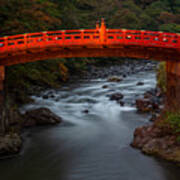 Shinkyo Bridge, Nikko, Japan Art Print