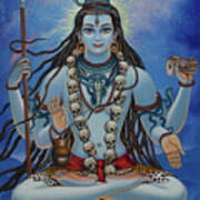 Shiva Darshan Art Print