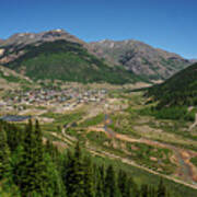 Silverton Colorado Panorama Art Print