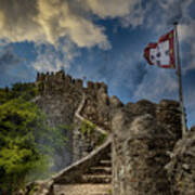 Sintra Moorish Castle Rampart Art Print