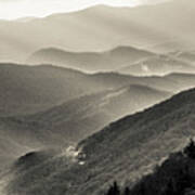 Smoky Mountain Panorama 027 Art Print