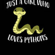 Girl and snakes