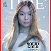 Solid Gold - Chloe Kim Art Print