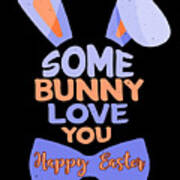 Details about   Some Bunny Love You Happy Easter Bunny Youth Shirt 