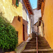 Some Stairs In Albi Art Print