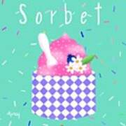 Sorbet Art Print