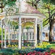 Southern Gazebo Art Print