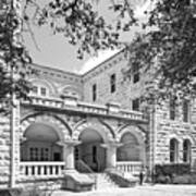 Southwestern University Mood Bridwell Hall Art Print