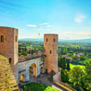 Spello, The Venus Gate. Umbria Art Print