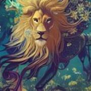 Spirit Lion Art Print