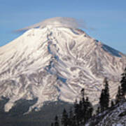 Splendorous Mt. Shasta Art Print