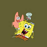 Spongebob, Patrick, and Squidward | Sticker