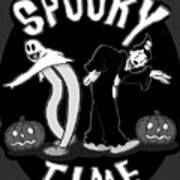 Spooky Time Art Print