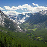 Spring Morning In The Beartooth Mountains Art Print