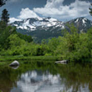 Springtime In Mammoth Lakes, Ca Art Print